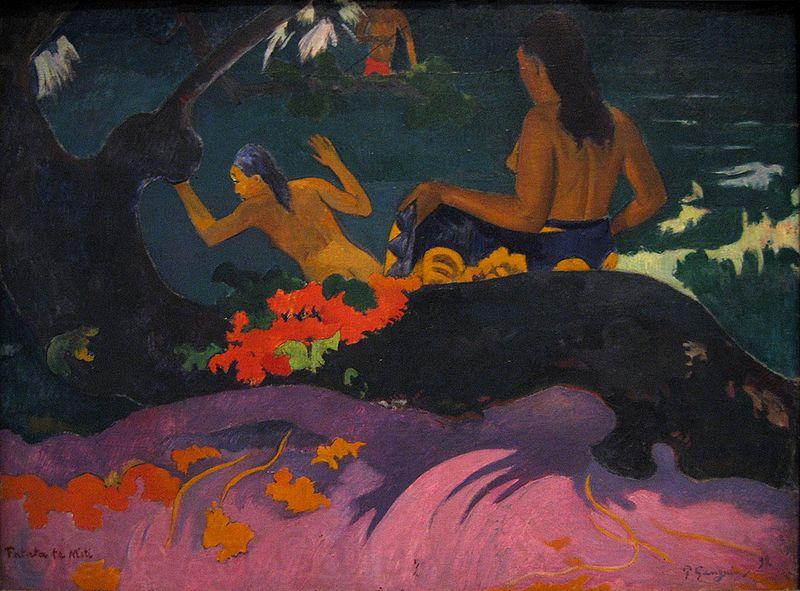 Paul Gauguin By the Sea France oil painting art